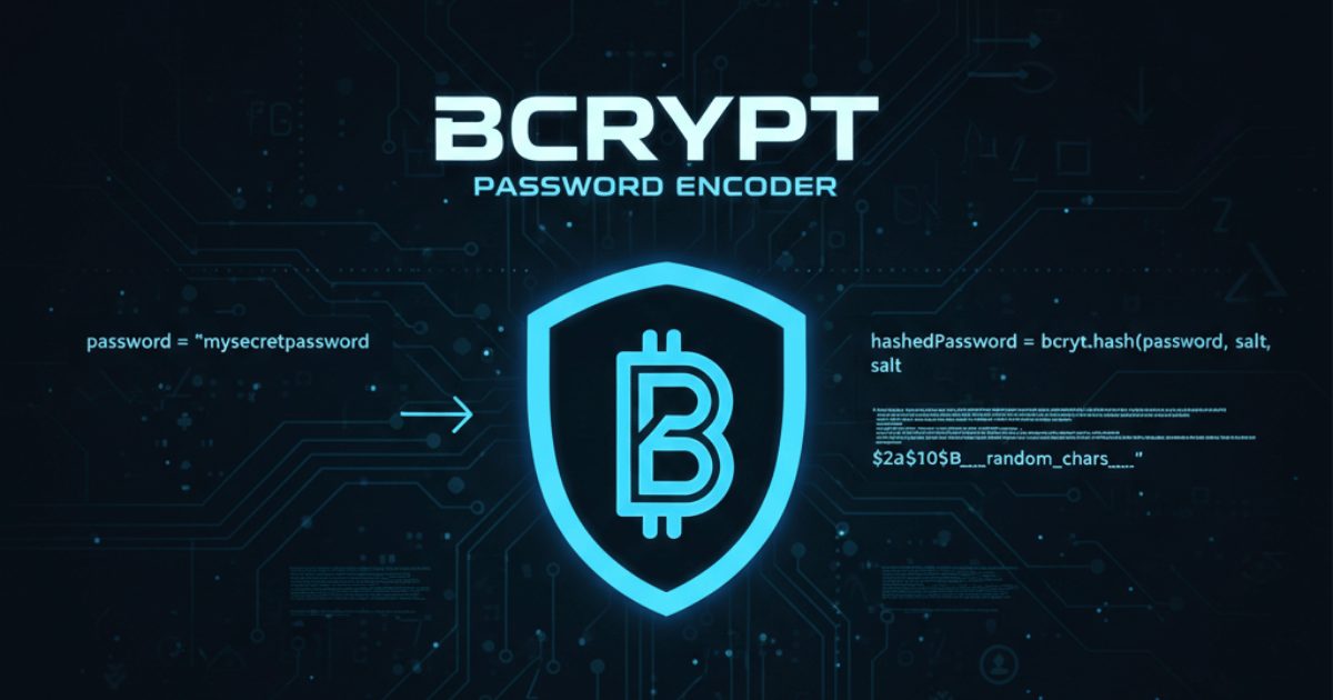 Bcrypt Password Encoder